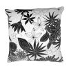 Decorative Square Cotton Accent Throw Pillow with Classic Floral Print