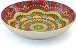 16 Piece Stoneware Dinnerware - Zen Mozaik - Red
