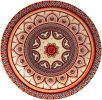 16 Piece Stoneware Dinnerware - Zen Mozaik - Rust