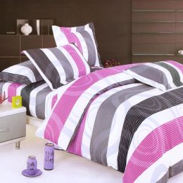 Twin - 5PC Bed In A Bag - Pink Purple Swirls