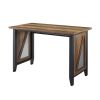 Wood Table Writing Desk - Brown