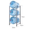3-Tier Water Rack Stainless Steel Heavy Duty Water Cooler Jug Rack