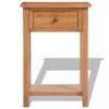 Console Table Solid Oak