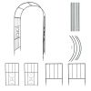 Arc Roof Wrought Iron Arch Plant Climbing Frame