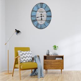 Vintage Worn Wall Decorative Rustic Clock XH
