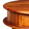 Coffee Table Solid Sheesham Wood 27.6"x27.6"x15.7"