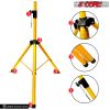 Tripod Speaker Stand with Adjustable Height - Heavy Duty Steel & Lightweight for Easy Mobility - 1 PC