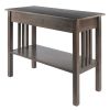 Stafford Console Hall Table - Oyster Gray