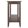 Santino Console Table - Oyster Gray