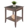 Santino Accent Table, Oyster Gray